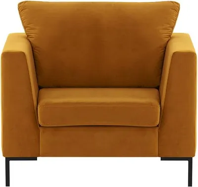 Image de Fauteuil Gosena-Velluto 8-Métal noir