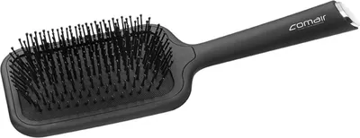 Produktbild von Comair RB Black Touch Paddlebrush sz Föhnbrettbürste Soft-Touch Handgriff