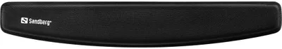 Zdjęcie produktu dla Sandberg Gel wrist rest for keyboard, Czarny, Żelowy, 460 mm, 75 mm, 17 mm, 420 g