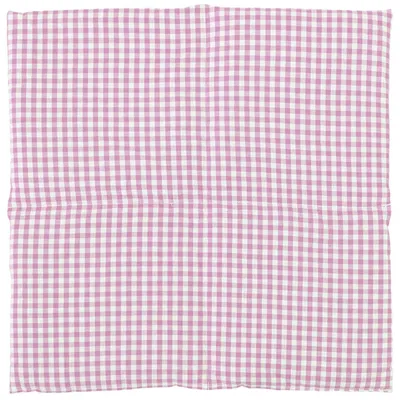 Produktbild von Bio-Bio Dinkelkissen 40x40cm 4-Kammer XXL Bio Stoff rosa-weiß - Wärmekissen Körnerkissen