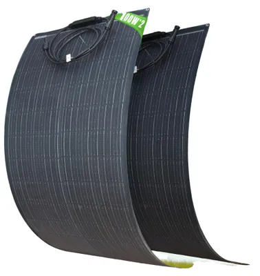 Obrázek produktu pro Solární panel, lehká konstrukce, vysoká účinnost, 2 kusy, 100 W
