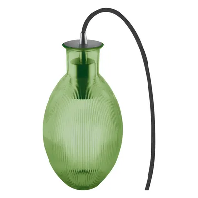 Produktbild von Ledvance Vintage 1906 Tischleuchte Carved Table Grape Glas Traubenform Grün Ø15cm max. 40W E27