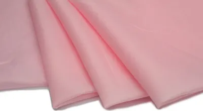 Obrázek produktu pro Podšívková tkanina z polyesteru, mírně průsvitná, světle růžová 50 x 150 cm