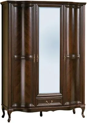 Produktbild von Kleiderschrank Schränke Schrank Schrankwand 3 Türen Holz Neu Italienische Möbel
