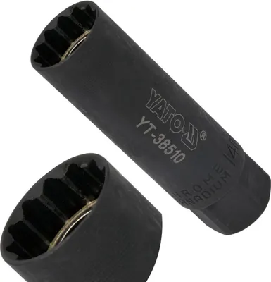 Produktbild von YATO Zündkerzenschlüssel M14mm Werkzeug Steckschlüssel Stecknuss