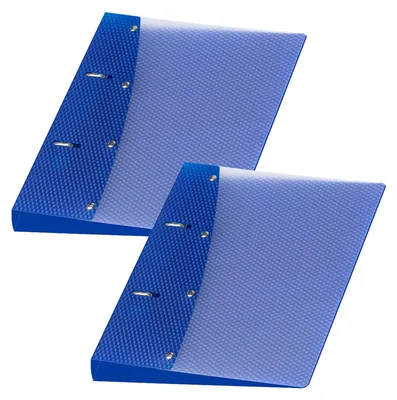 Produktbild von VELOFLEX - Ringbuch Diamond DIN A5 2-Ring 20 mm Blau 2 Stück
