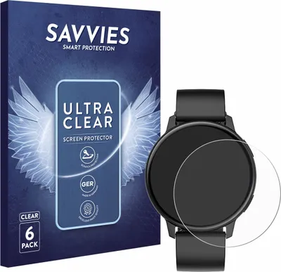 Produktbild von 6x Für SPC Smartee Duo Classic 1.43" Schutzfolie Savvies Displayschutz Display Schutz Folie Klar Transparent