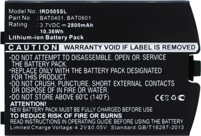 Produktbild von CELLONIC Akku für Festnetz Kompatibel mit Iridium 9505A, BAT0602 - (2800mAh, 3.7V)