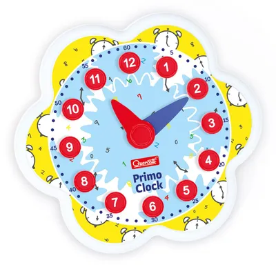 Produktbild von Quercetti Spiele Montessoris Erste Uhr Golden Golden One Size