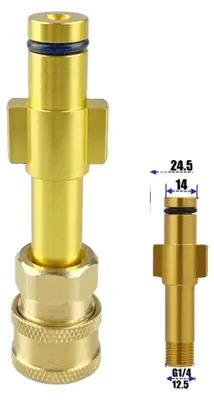 Obrázok produktu pre Prípojka vysokotlakového čističa, 1/4" rýchlospojka, bajonetový adaptér, D