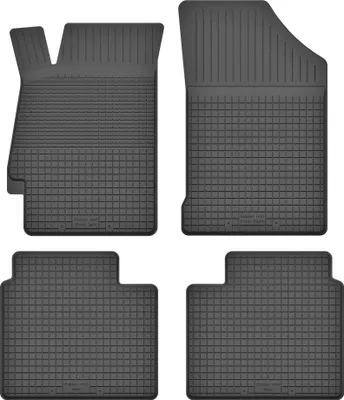 Produktbild von Gummifußmatten 4er Set, universell für: Mazda 6 II GH Limousine, Kombi, Liftback, Fließheck (2007-2012)