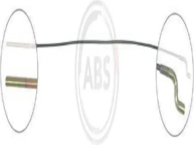 Produktbild von A.B.S. Handbremsseil Seilzug Feststellbremse für VW SHARAN (7M8, 7M9, 7M6) K10024