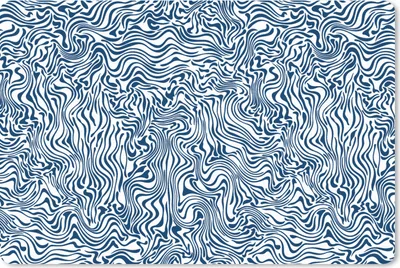 Produktbild von MuchoWow® Schreibtischunterlage Muster - Abstrakt - Blau 60x40 cm - XXL Mauspad - Großes Mauspad
