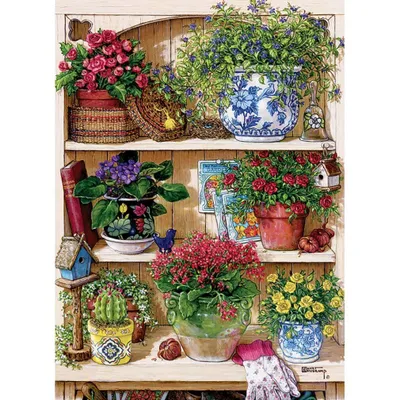 Produktbild von COBBLE HILL Viertelpuzzle 500 Teile