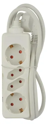 Produktbild von UNITEC TSD 2+2fach Steckdosenleiste 1.4m