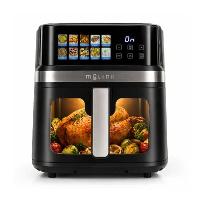 Zdjęcie produktu dla Air Fryer - frytkownica beztłuszczowa - Rodzinna - XXL - MELINK - 8,6l - czarny