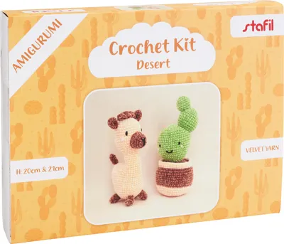 Produktbild von Stafil Amigurumi Häkelset Desert