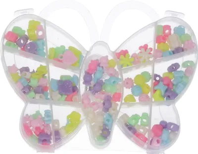Produktbild von Perlen Set 55 g – Schmetterling