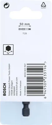 Produktbild von Bosch  Impact Control T25 Power Bit, 1 Stk. 2608522488
