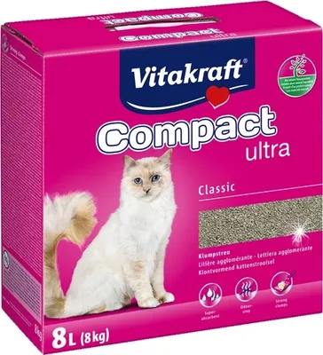Obrázek produktu pro Vitakraft stelivo pro kočky Compact ultra - 8 kg