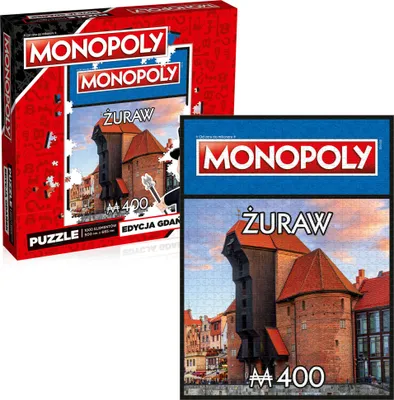 Produktbild von Puzzle Monopoly Gdańsk Żuraw 1000 Elemente Winning Moves
