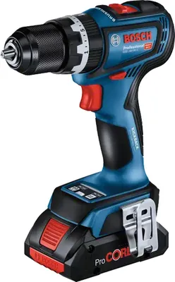 Produktbild von Bosch GSB 18V-90 C Akku-Schlagbohrschrauber (18V  64 N·m - 2 Akkus+,Ladegerät)
