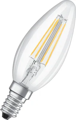 Produktbild von Osram LED Retrofit ST CLAS B 40 4 W/4000K E14 LED-Kerze, Sockel E14, 4 Watt, Neutralweiß, 4000 K,
