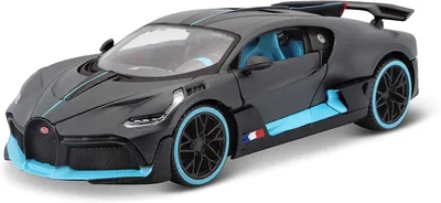 Immagine prodotto di Maisto 31526 - Modellino auto - Bugatti Divo (grigio scuro, scala 1:24) modellino auto