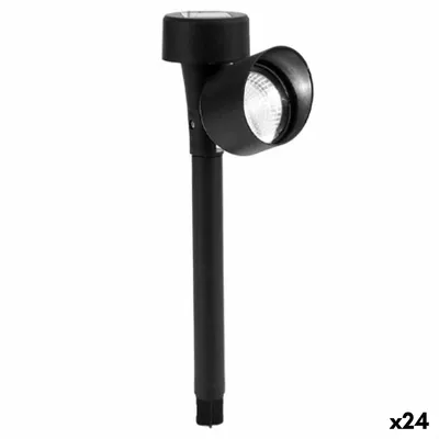 Obrázek produktu pro Solární lampa černá polypropylenová 12 x 26 x 5,5 cm (24 kusů)
