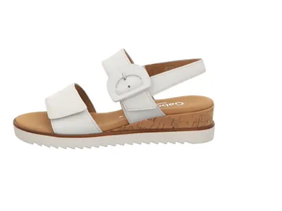 Produktbild von Gabor Damen Plateau Sandalen Keil G-Weite 42.752 Weiß