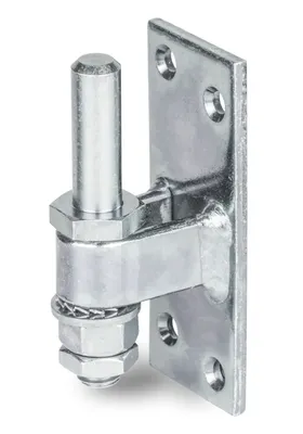 Produktbild von Alberts Kloben zum Anschrauben verstellbar dickschichtpassiviert Dornmaß Ø13 mm Platte 100 x 40 mm