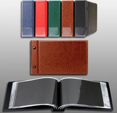 Produktbild von Prophila Collection kleines Postkarten- und Briefe-Album braun