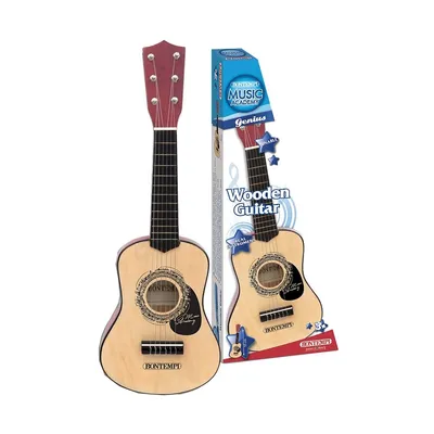 Immagine prodotto di Bontempi 215530 - Strumento musicale giocattolo - legno - bambino/ragazza - chitarra - 550 mm