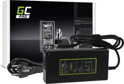 Zdjęcie produktu dla Green Cell AD107P, Laptop, Wewnętrzna, 180 W, 19.5 V, 9,23 A, Ochrona przez zbyt wysokim napięciem, Krótkie spięcie
