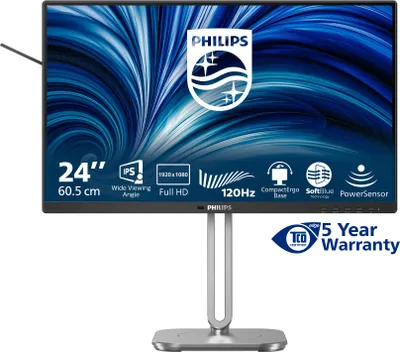 Immagine prodotto di Philips serie 4000 24B2N4200/00 monitor per computer 60,5 cm (23,8") 1920 x 1080 pixel LCD Full HD Grigio