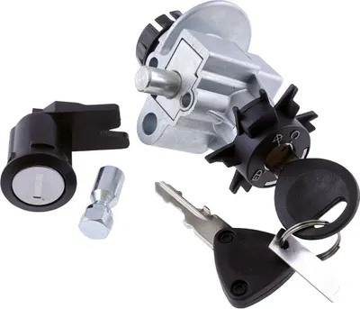 Produktbild von Zündschloss Schlosssatz Helmfachschloss Schlüssel PEUGEOT Elyseo Speedfight 1 2