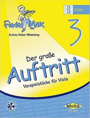 Obrázok produktu pre Fiedel-Max für Viola  - Der große Auftritt 3