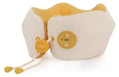 Produktbild von Havit Masaer do karku NM1702 oty, Knetmassage, Hals/Nacken, Gelb, Polyurethan (PU), Tasten, Akku