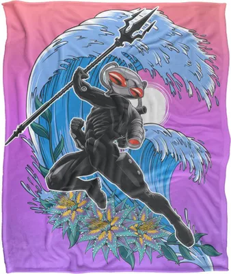 Produktbild von Aquaman - Decke, Wellenblau TV19058 (Einheitsgröße) (Bunt)