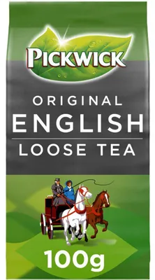 Image de Pickwick English Leaf Tea Thé noir 100g - Thé noir en vrac de haute qualité