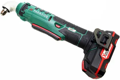 Produktbild von Parkside 20V Akku Winkelschlagschrauber PAWS 20 A1 Winkel Schlagschrauber 1/2 Zoll inkl. Akku (2Ah) u. Ladegerät