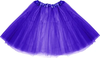 Produktbild von Oblique Unique Tutu Tütü Damen Rock dunkellila Tüllrock Unterrock Kostüm Accessoire für Fasching Karneval 60 cm - 116 cm