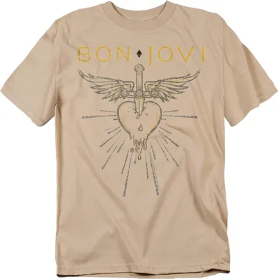 Produktbild von Bon Jovi - "Greatest Hits" T-Shirt für Herren/Damen Uni TV20702 (M) (Sand)