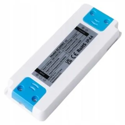 Obrázek produktu pro LED transformátor pro osvětlení nábytku, 36W, 12V, 3A, 100-240V, IP44, značka ECOLIGHT