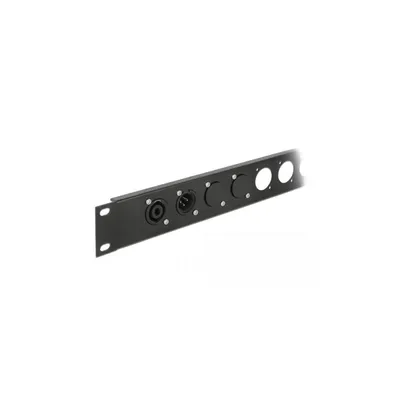Zdjęcie produktu dla DeLOCK Montaż portu Keystone 1 dla typu D metal, Metal, Czarny