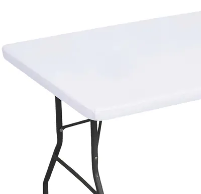 Elastische Tischdecke 182x75 cm für 6-Fuß-Klapptische