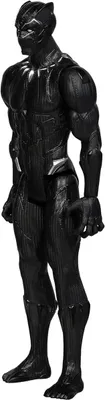 Produktbild von Avengers Black Panther 30 cm Actionfigur mit Titan Hero Blast Gear 4+