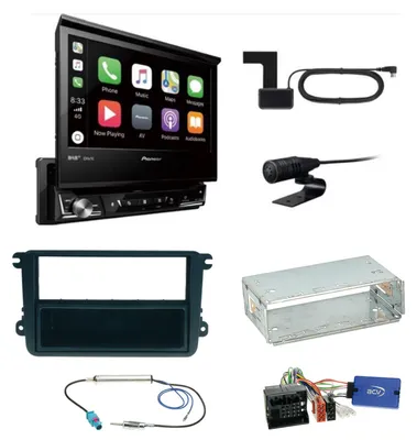 Produktbild von Pioneer AVH-Z7200DAB Digitalradio Einbauset für Golf 5 6 Passat 3C CC B7 Touran