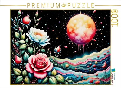 Produktbild von CALVENDO Puzzle Blütenschimmer | 1000 Teile Lege-Größe 64x48cm Foto-Puzzle für glückliche Stunden