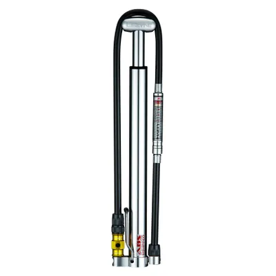 Produktbild von Lezyne Micro Floor Drive HPG, Boden-Luftpumpe, Schwarz, Silber, T-Typ Griff, 11 bar, Aluminium, Edelstahl, 194 g